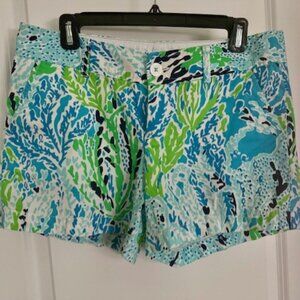 Lilly Pulitzer Callahan Stretch Short - Size 8 - EUC - Sugartown